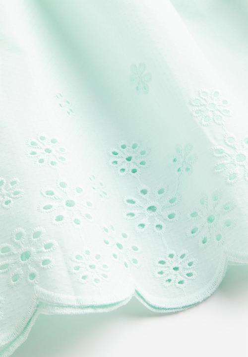 H&M - 3-piece cotton set - green