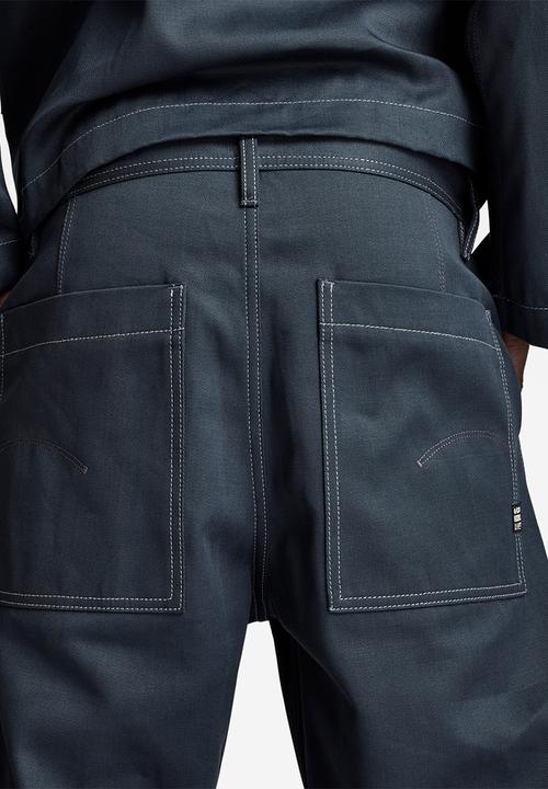G-STAR - Modson Straight Chino Lead Selvedge Denim - Raw Denim