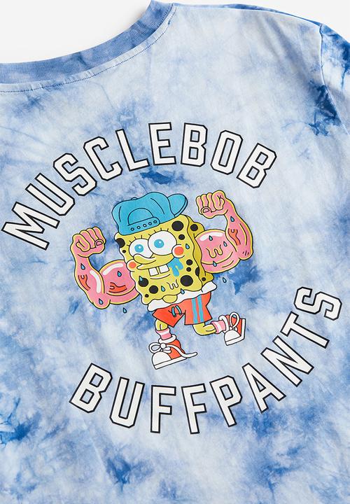 H&M - Printed t-shirt - blue spongebob squarepants