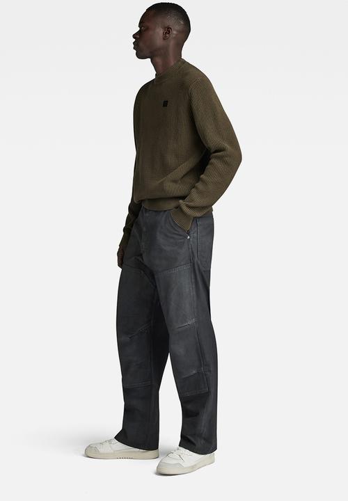 G-STAR - Pullover knitted sweater - dark olive