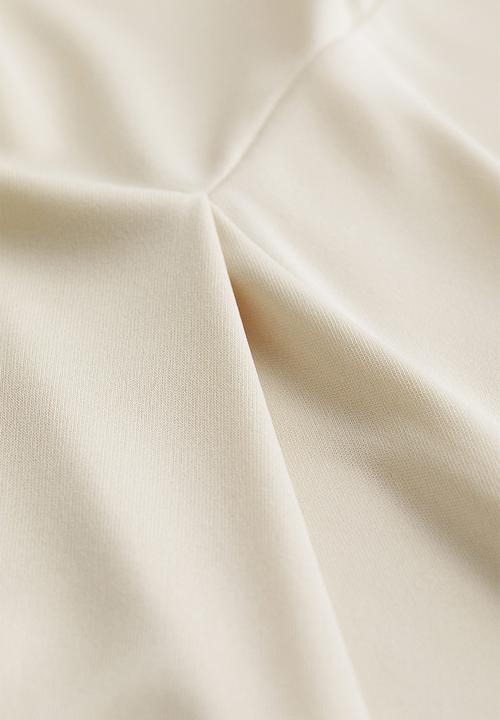 H&M - Asymmetric skirt - cream