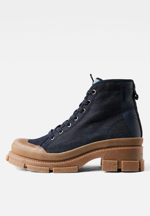 G-STAR - Aefon II mid denim boots - dark navy