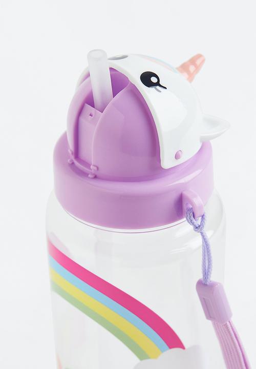 H&M - Water bottle - light purple unicorn