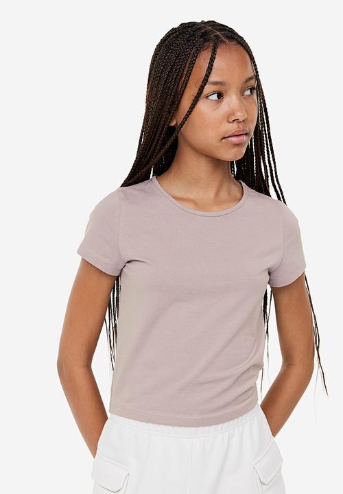 H&M - T-shirt - mauve