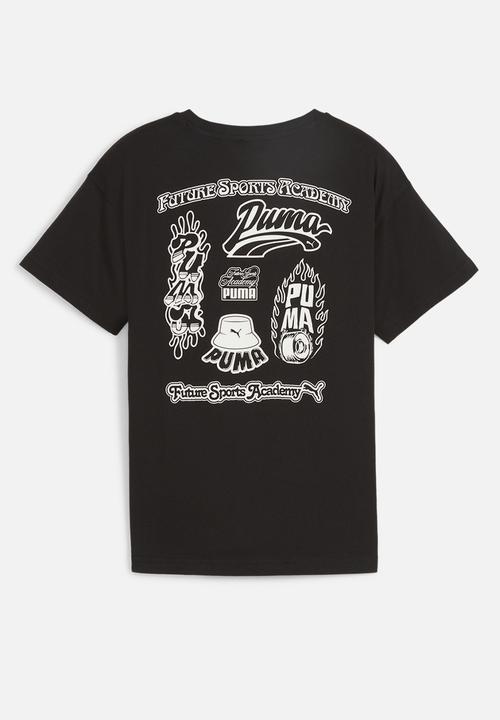 PUMA - Ess+ mid 90s graphic tee b - puma black