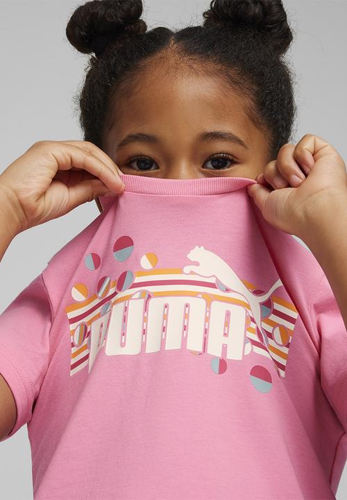 PUMA - Ess+ summer camp tee - fast pink