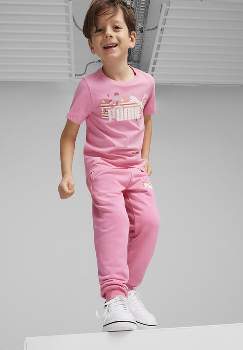 PUMA - Ess+ summer camp tee - fast pink