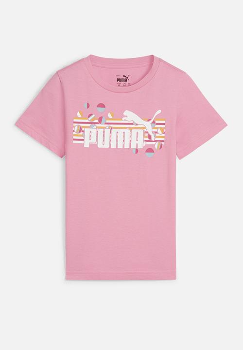 PUMA - Ess+ summer camp tee - fast pink