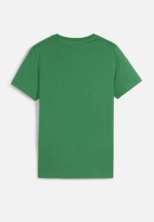 PUMA - Ess+ mid 90s graphic tee b - archive green