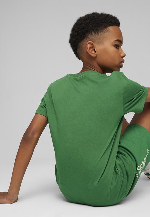 PUMA - Ess+ mid 90s graphic tee b - archive green