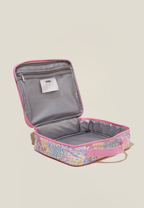 Cotton On - Kids lunch bag - floral fields/blush pink