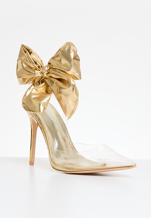 Public Desire - Aphrodite heel - gold