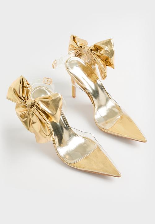 Public Desire - Aphrodite heel - gold