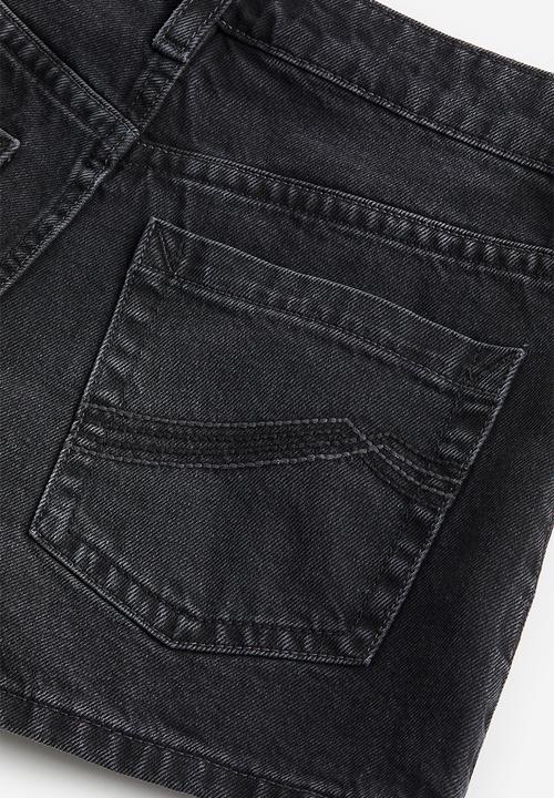 H&M - Denim shorts - dark grey