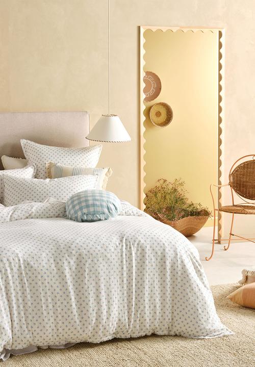 Linen House - Eloise Duvet Cover Set - White
