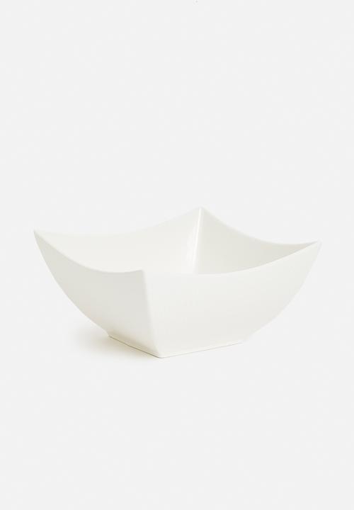 Maxwell & Williams - Diamond Square Serving Bowl 24cm - White