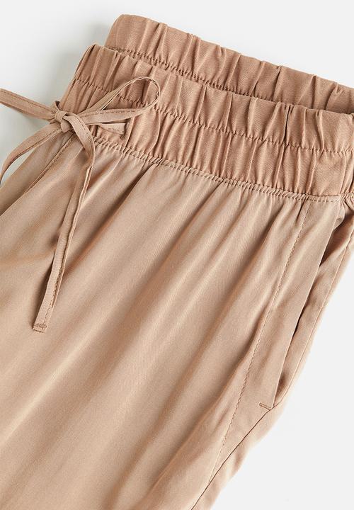 H&M - Mama pull-on trousers - beige