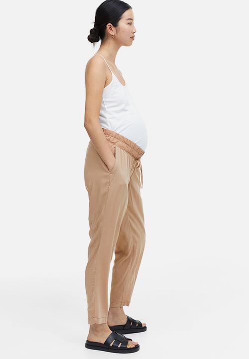 H&M - Mama pull-on trousers - beige