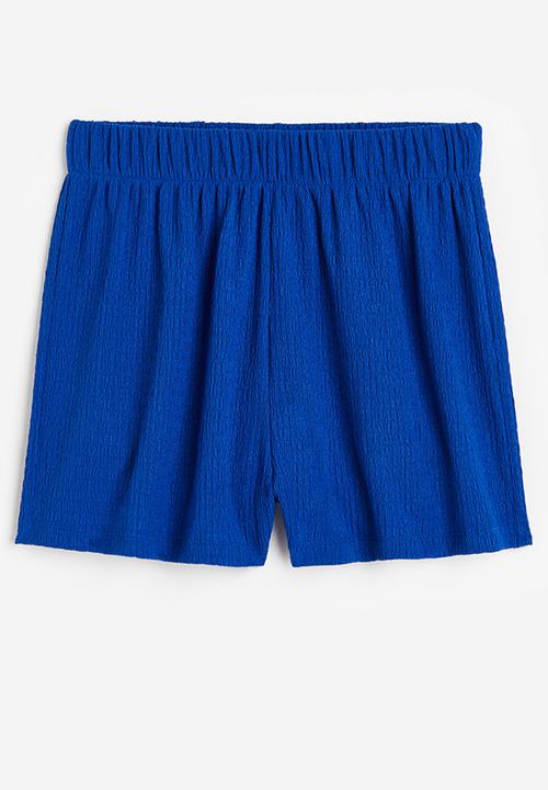H&M - Crêpe shorts - bright blue