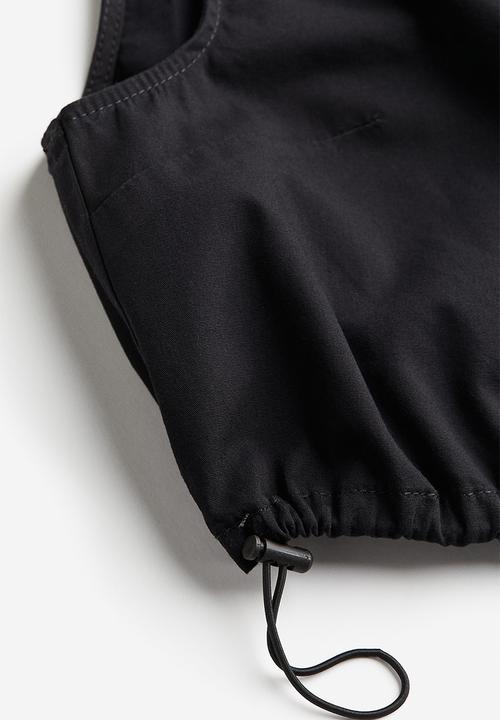 H&M - Cropped top - black