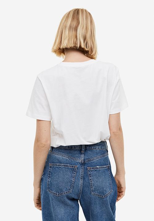 H&M - Cotton t-shirt - white