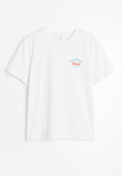 H&M - Cotton t-shirt - white