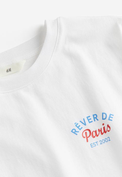 H&M - Cotton t-shirt - white