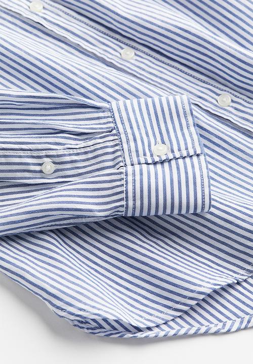 H&M - Cotton shirt - blue