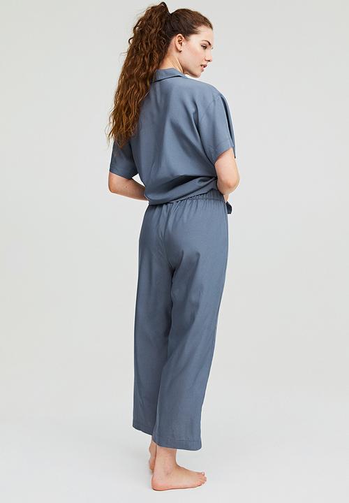 H&M - Modal-blend pyjamas - pigeon blue