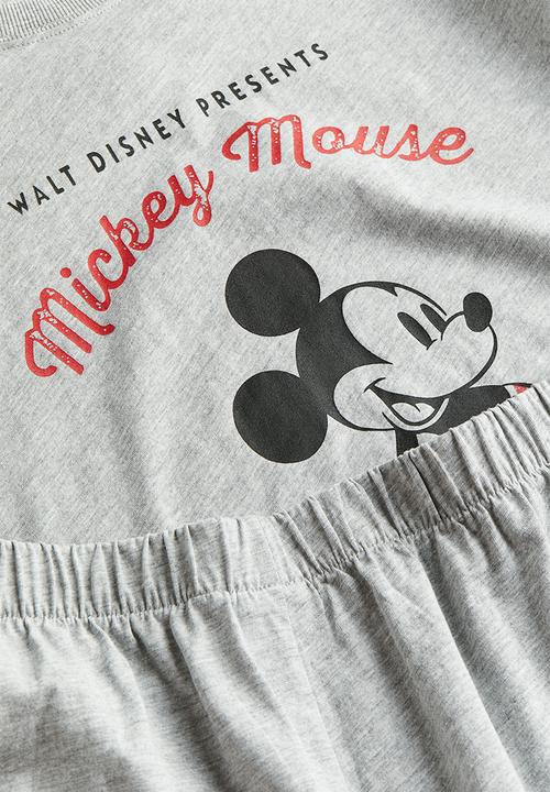 H&M - Cotton jersey pyjamas - grey