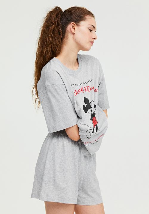 H&M - Cotton jersey pyjamas - grey