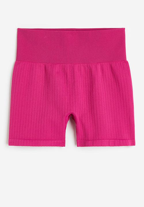 H&M - Drymove™ seamless hotpants - cerise 