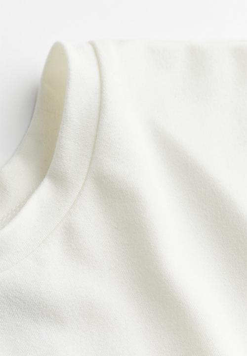 H&M - Fitted t-shirt - white