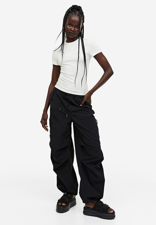 H&M - Fitted t-shirt - white