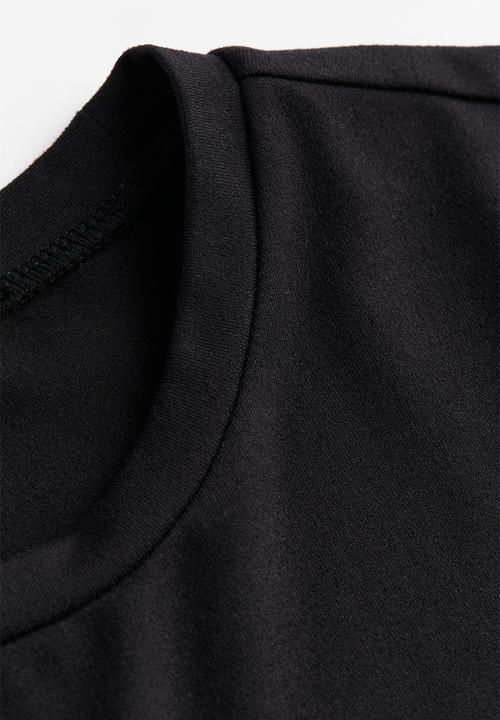 H&M - Fitted t-shirt - black