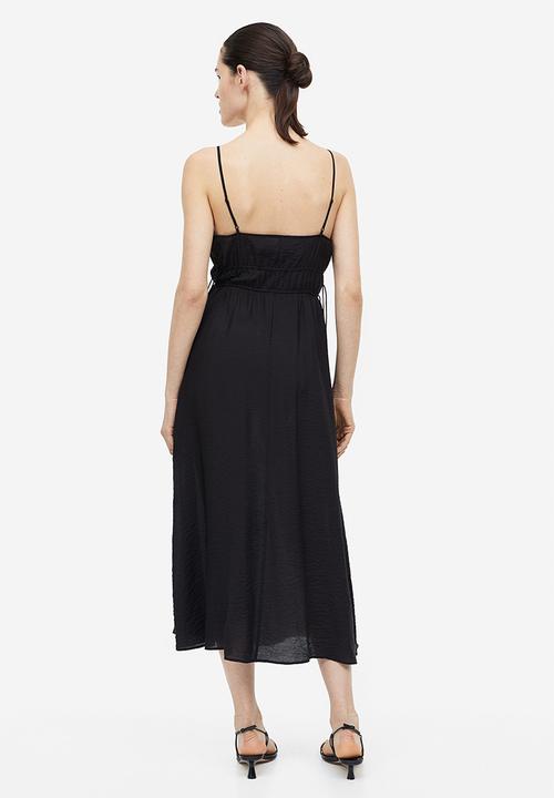 H&M - Drawstring-detail dress - black