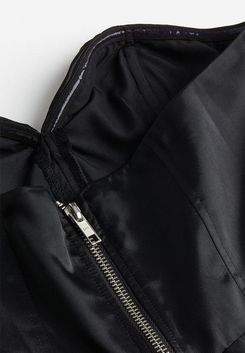 H&M - Corset top - black