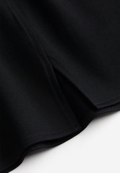 H&M - Jersey mini skirt - black