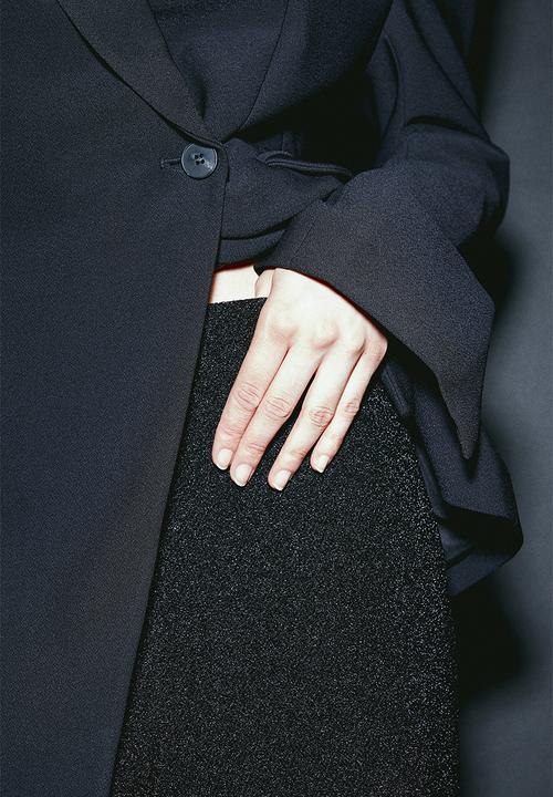 H&M - Jersey trousers - black