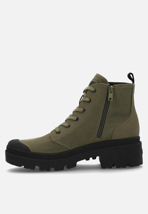 Palladium - Pallabase twill - olive night