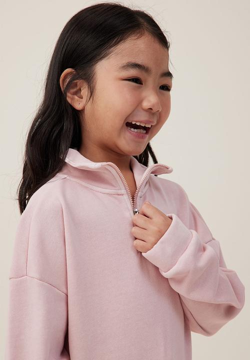 Cotton On - Naomi half zip pullover - zephyr