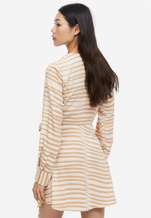 H&M - Wrap dress - beige