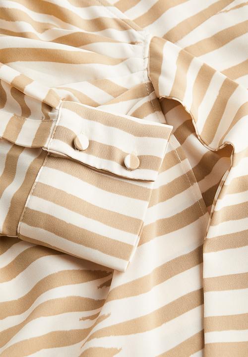 H&M - Wrap dress - beige
