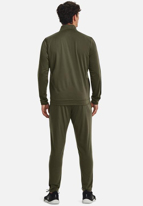 Under Armour - Ua knit tracksuit - khaki green