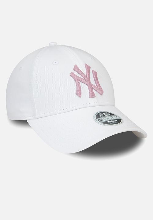 New Era - Female metallic logo 9forty® - new york yankees white