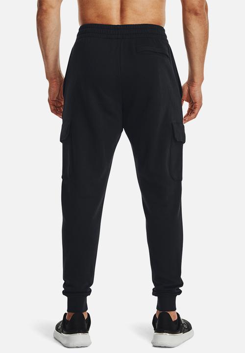 Under Armour - Ua rival fleece cargo jogger - black