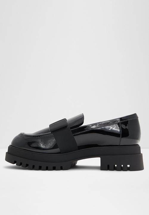 ALDO - Theatric platform loafer - black