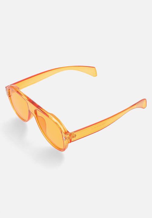 Superbalist - Eva aviator sunglasses - orange