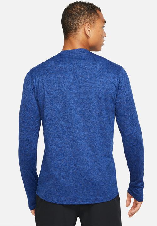 Nike - Element  Dri-FIT running crew top- obsidian/game