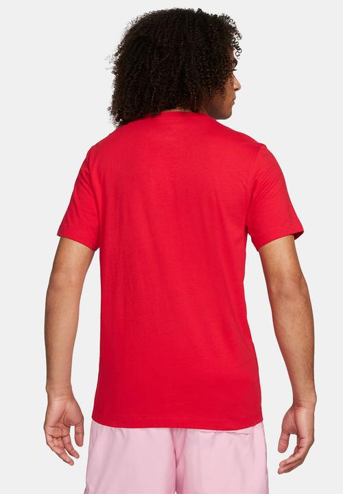 Nike - NSW heart and sole tee - university red